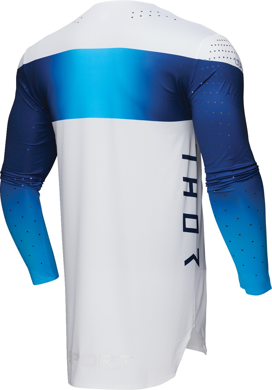 Thor Sportmode Strike Jersey Blue White Navy Men's 3XL - Image 4