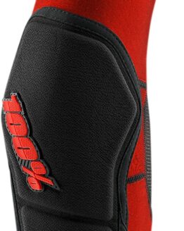100% Ridecamp Elbow Guards Black/Red Adult Small