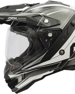 FX-41DS Range Full Face Dual-Sport Helmet Matte Black Medium