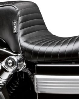 Cherokee Pleated Vinyl 2-Up Seat - Black