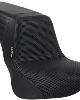 Le Pera Kickflip Seat Black Basket Weave LY-590BW