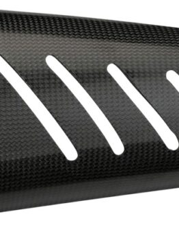 Muffler/Saddlebag Heat Shield Carbon Fiber