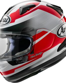 Arai Quantum-X Steel Helmet - Small, Red/Silver