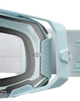 100% Armega Goggles Clear Lens Adult Unisex Blue