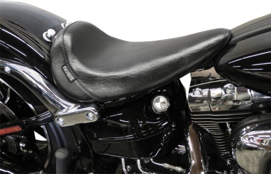 Bare Bones Smooth Vinyl Solo Seat Black Foam