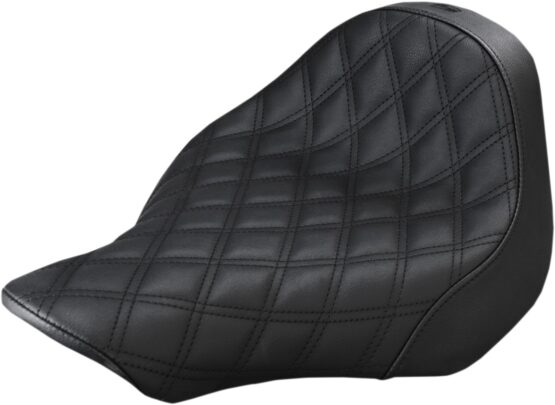 Renegade Lattice Stitched Solo Seat Black Gel