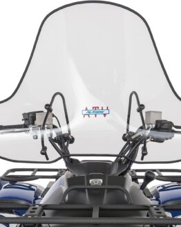 Big Country ATV Quick Release Low Windshield 20-3/4" - Clear