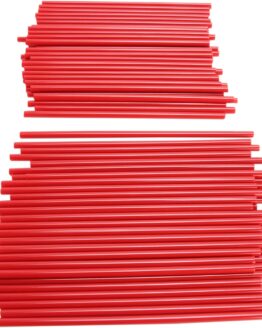Red Spoke Covers - 80 Pack