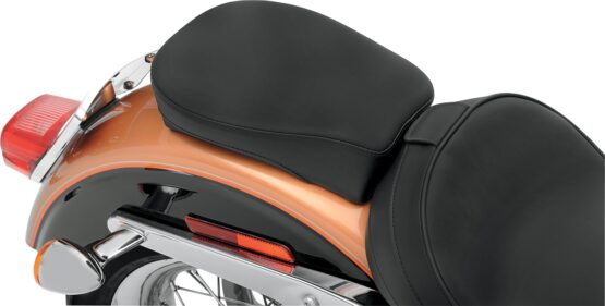 Plain SR Vinyl Pillion Pad - Black