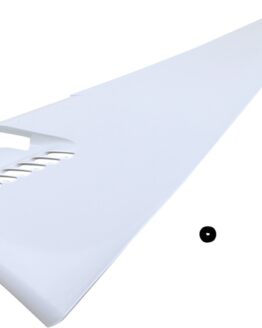 Acerbis Air Box Cover Vented 20 White Fits Husqvarna Models