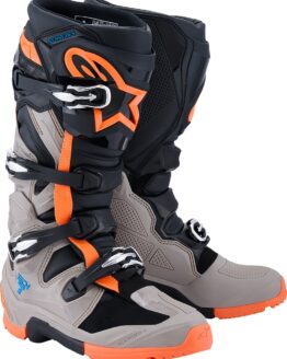 Alpinestars Tech 7 Enduro Boots Black/Warm Gray/Orange US 12