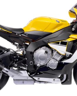 LeoVince LV-10 Black Edition Slip-On Muffler Matte Black For Yamaha YZF-R1/M