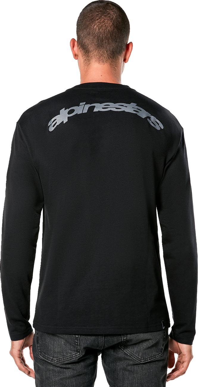 Alpinestars Inclinate Mesh Long-Sleeve T-Shirt Black Medium Men's - Image 4