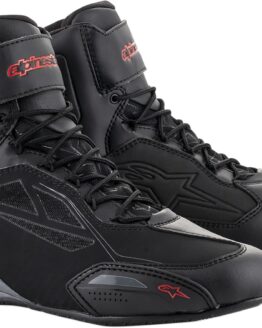 Drystar Street Riding Shoes Black/Gray/Red US 6