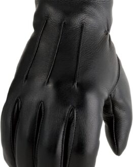 Z1R 938 Deerskin Gloves Black XL Men's