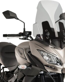 Touring Windscreen Light Smoke For Kawasaki Versys 650/1000