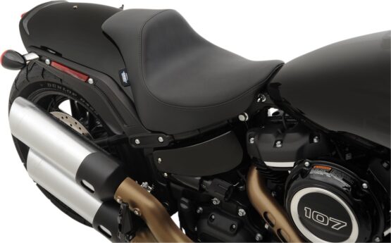 EZ Mount Smooth SR Leather Solo Seat - Black