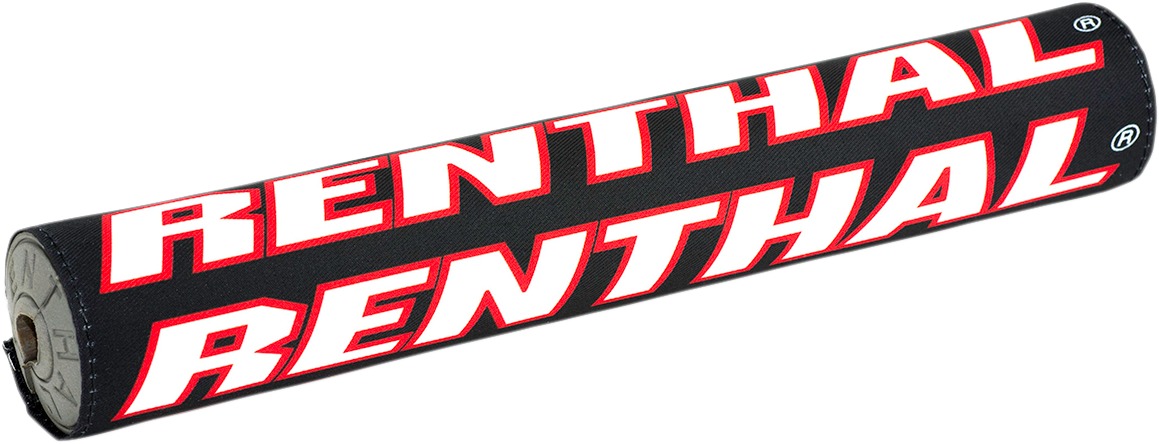 Renthal Retro Bar Pad SX 12in Black/White/Red - Image 3