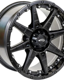 AMS Roll'n 105 Wheel 14x7 Satin Black, 4/110, 5+2 Offset
