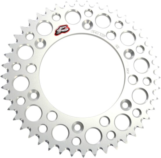 Grooved Rear Sprocket - Silver 45 Teeth 520