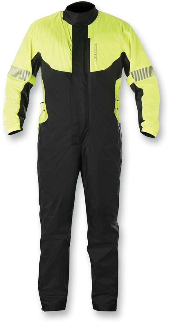 Hurricane One-Piece Rain Suit Black/Yellow US S