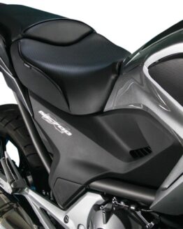 Sargent World Sport 2-Up Seat Black CarbonFX Vinyl For NC700X