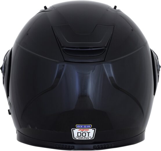 FX-111 Modular Street Helmet Black 2X-Large - Image 7