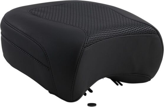 Textured Vinyl Passenger Pillion Pad Black Foam