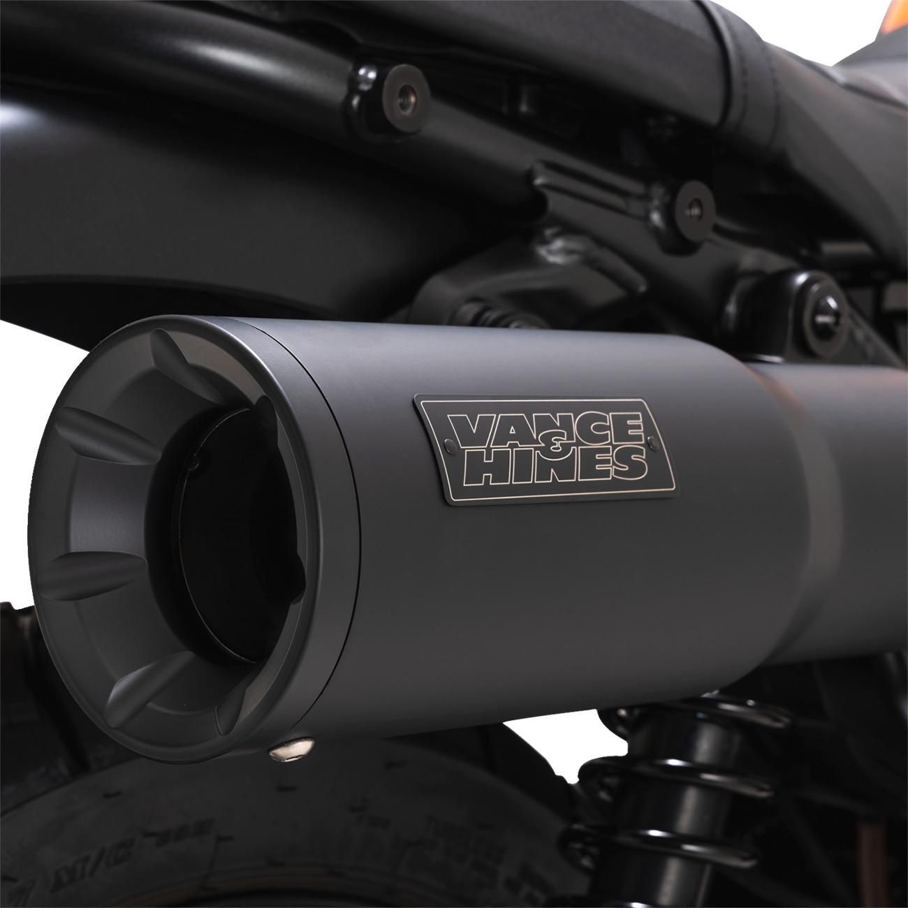 Vance & Hines Black Slip-On Exhaust Fits Honda CL500 Scrambler - Image 5