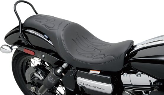 Predator Flame Stitched 2-Up Seat Black Low 3/4" - Image 3