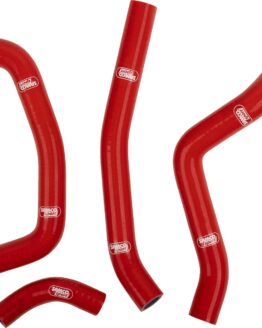 Moose Original Fit Radiator Hose Kit Red For 18-21 Honda CRF250R/RX