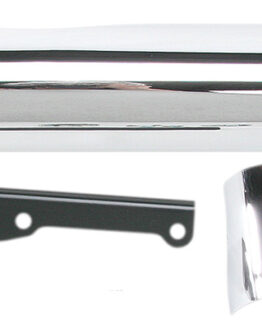 Scalloped Tip Chrome Slip On Exhaust