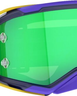 Scott Prospect 2.0 Goggle Red/Yellow Green Chrome Lens Adult