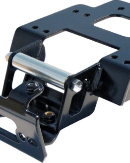 KFI Winch Mount Black Steel Fits 11-14 Polaris RZR 900/4/XP/XP-4
