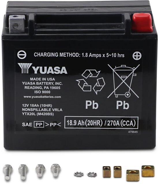 YTX20L AGM Maintenance Free VRLA Battery - Image 2