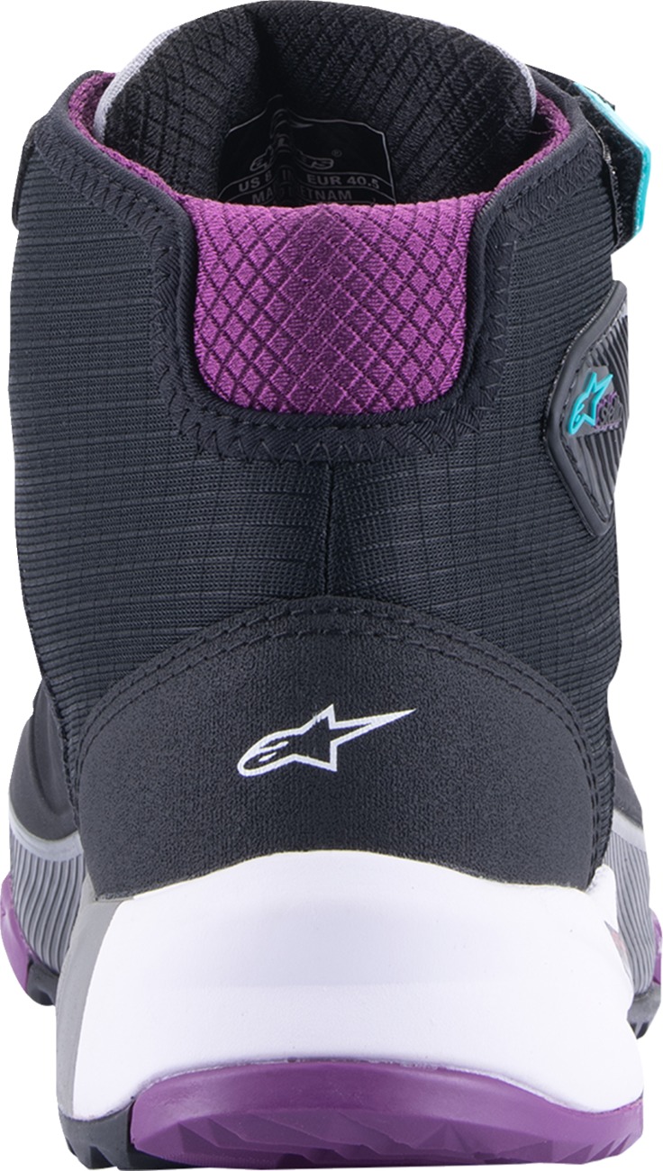Alpinestars Stella CR-X Drystar Womens Shoes Black/Teal US 9 - Image 4
