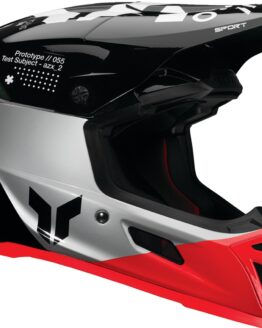 Thor Reflex Sport Strike MIPS Helmet - Medium Gray/Red/Black