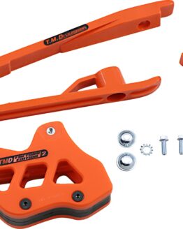 TM Designworks Multi-Purpose Chain Slide-N-Guide Kit - Orange