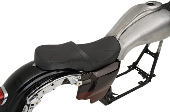 Low-Profile Stitched Leather 2-Up Seat - Image 6