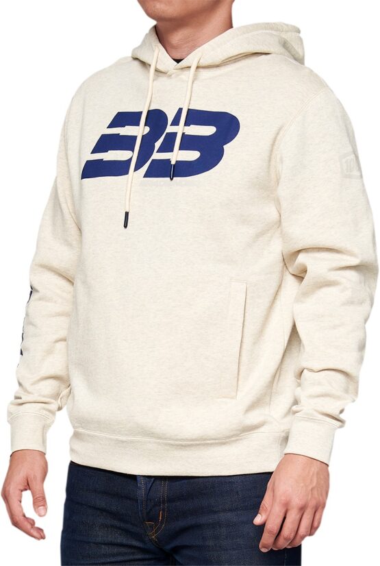 100% Bb33 Po Wp Hoody Oat Md - Image 2