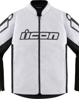 ICON Hooligan Jacket 2XL Black/White Men's