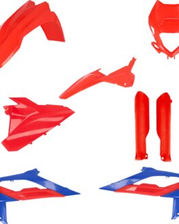 Acerbis Full Plastic Kit Red/Blue Fits Beta RR 2T/4T