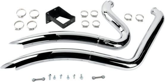 2-2 Big Radius Chrome Full Exhaust