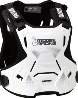 Moose Offroad Youth Agroid Chest Guard S/M Black White