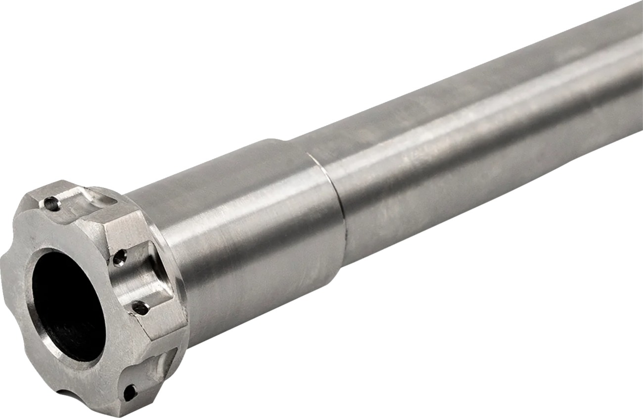 Trask Titanium Front Axle Kit Silver For Harley Touring Models - Image 4