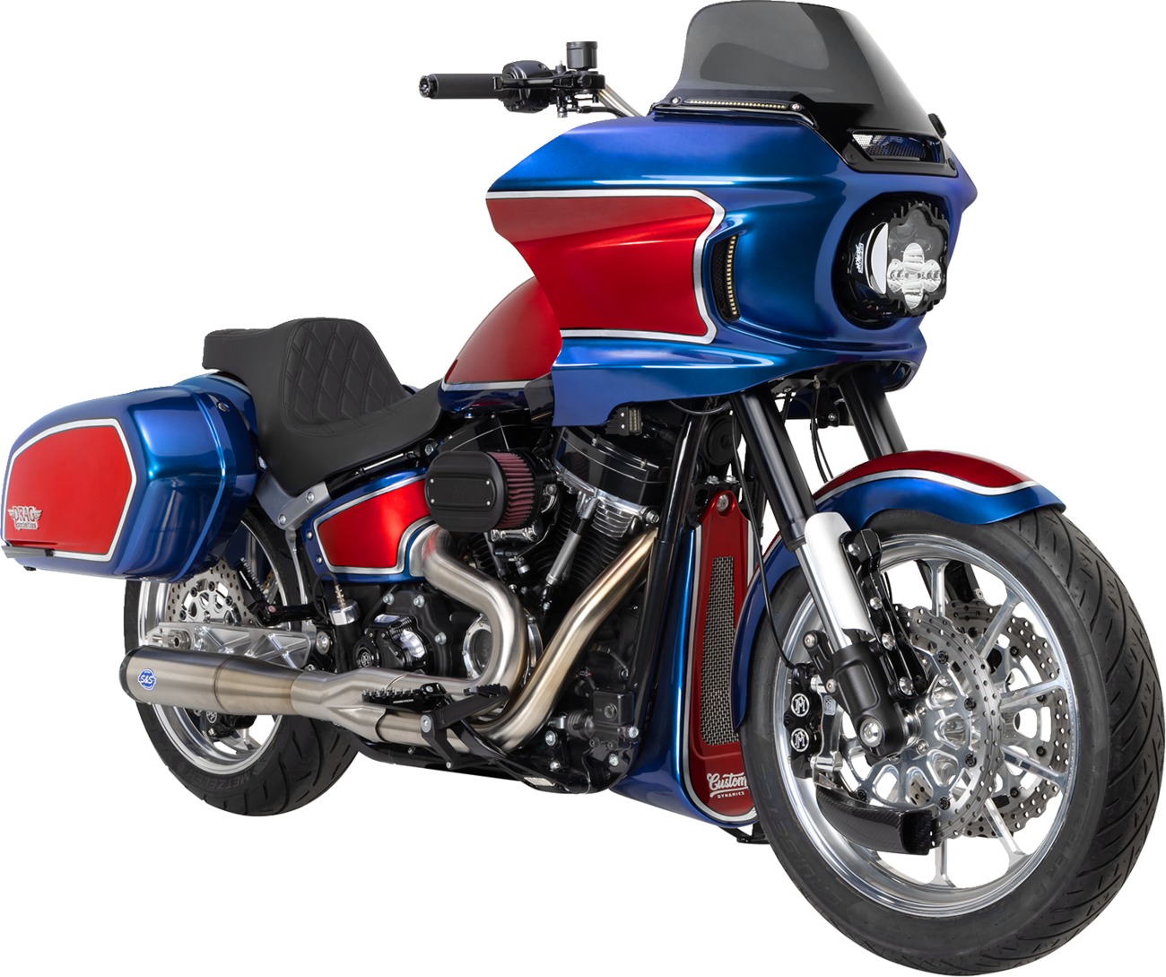 Legend Suspension Axeo43 Inverted Front Suspension Kit Black For Harley-Davidson - Image 4