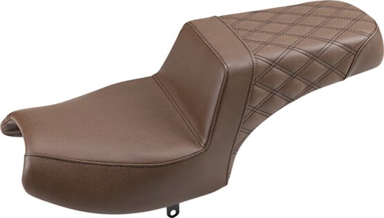 Step-Up Rear Lattice 2-Up Seat Brown