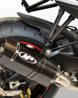 Tech 1 Carbon Fiber Full Exhaust w/ Titanium Mid & Stainless Tubing