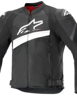 Alpinestars T-GP+ R V4 Air Jacket Black/White Medium