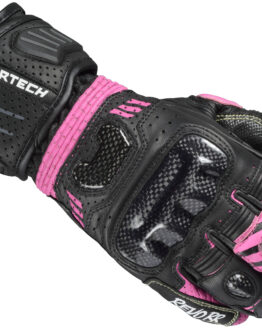 Cortech Revo Sport RR Gloves Black Pink Women's Large